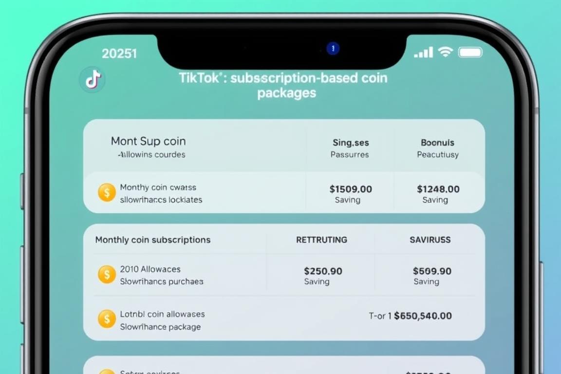 How to Recharge TikTok Coins in 2025: Updated Methods, Pricing, and Tips 4 TikTok Coins subscription options in 2025