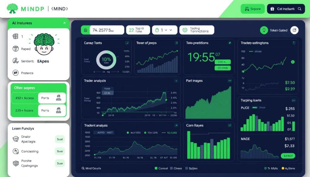 Mind of Pepe (MIND) AI-powered meme coin with trading insights dashboard