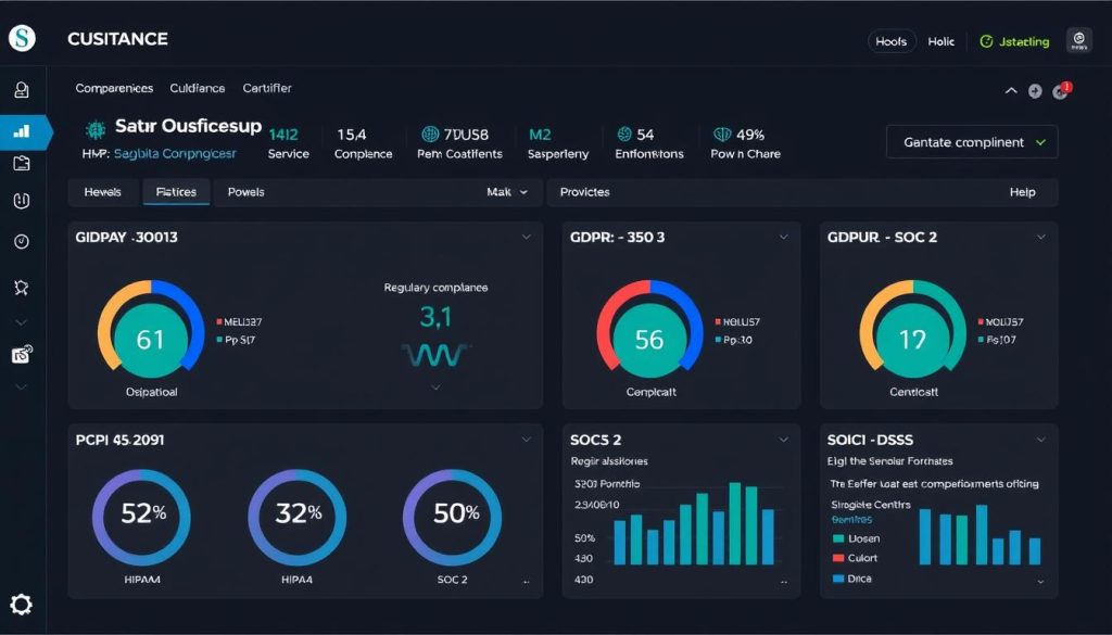 Regulatory compliance dashboard in Sandata DataPlus Services