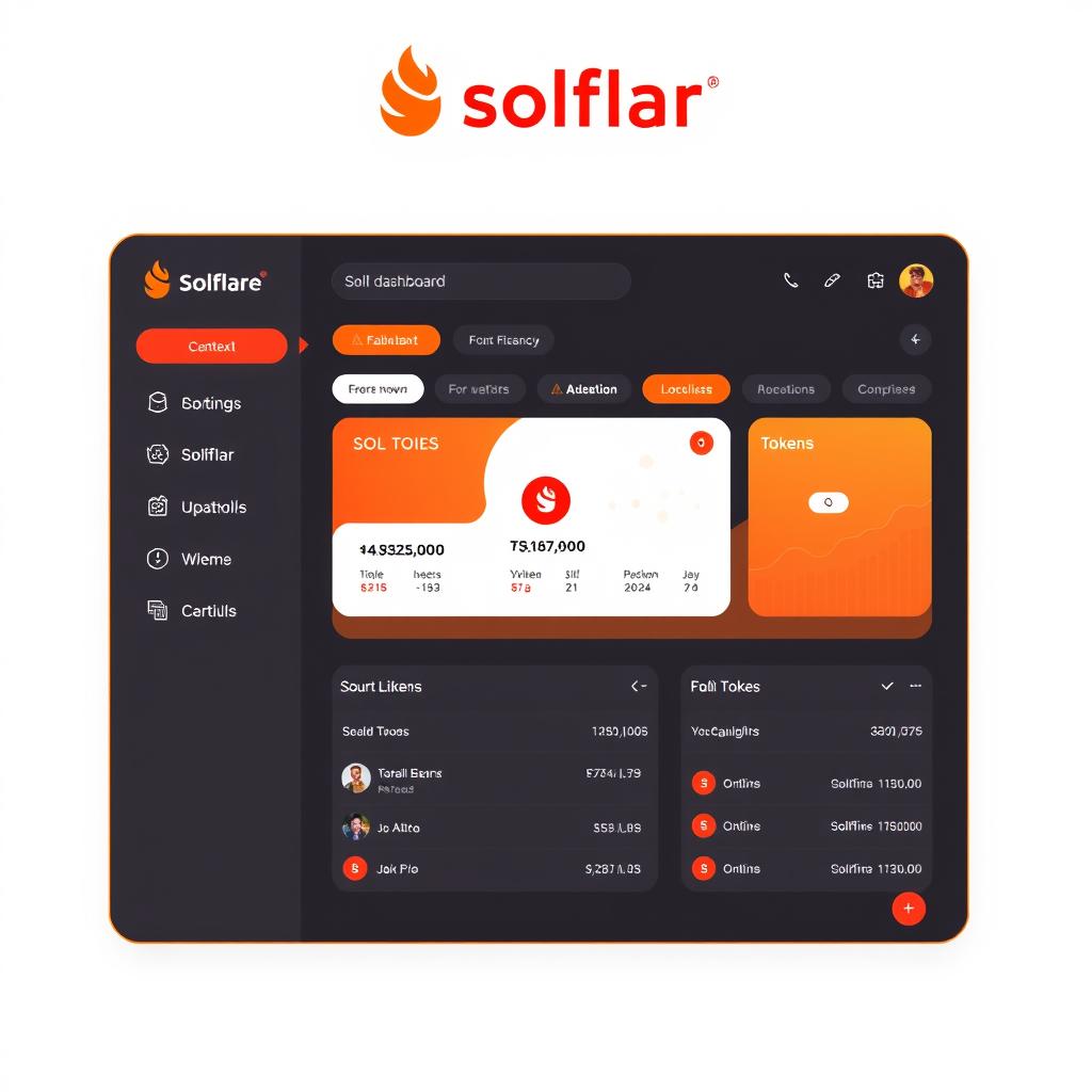 Solflare wallet interface for claiming Solana airdrops