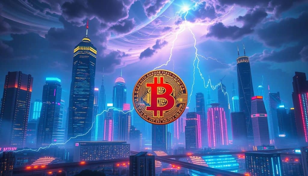 Bitcoin-Soars-to-Record-High-Above-106K-Then-Retreats-as-Hawkish-Fed