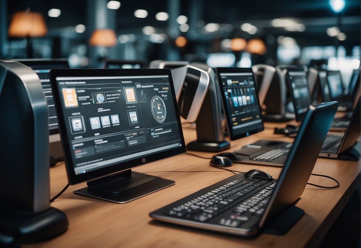 Several auto buy bots scanning and purchasing items online simultaneously
