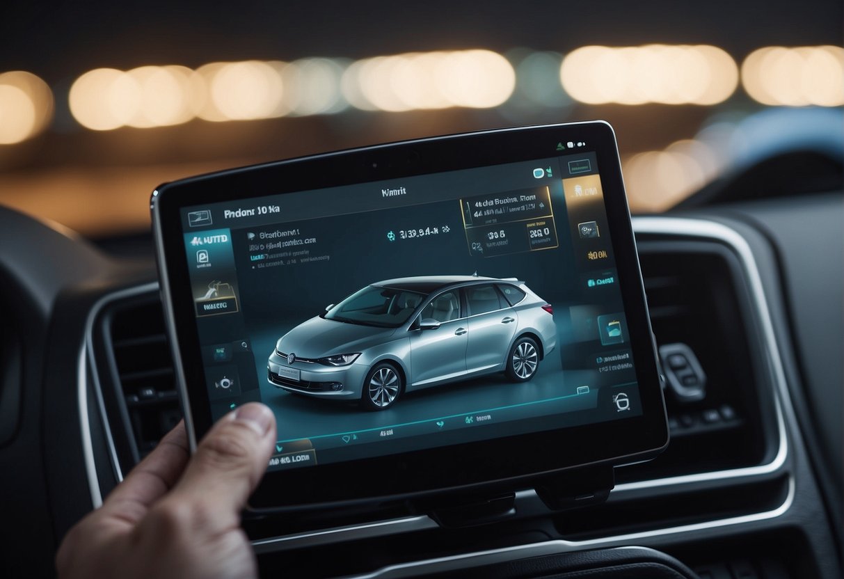 An auto buyer bot scans car listings online, analyzing prices and features. It quickly identifies the best deals and makes instant purchase decisions