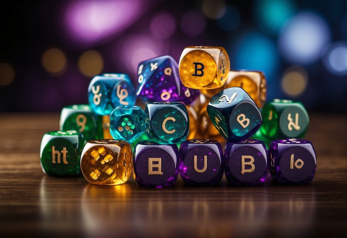 A collection of digital platforms showcasing various crypto dice games